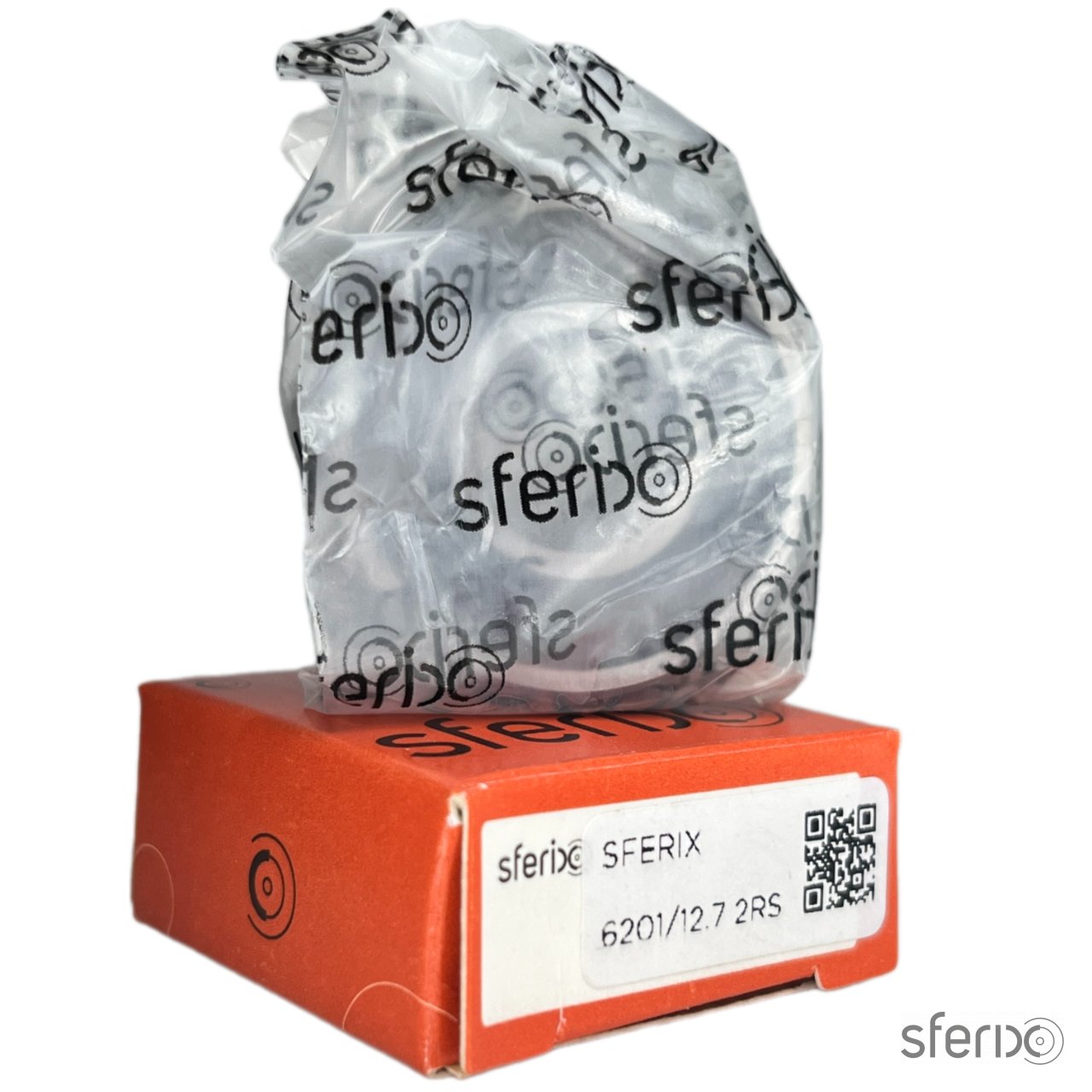 Радиальный однорядный подшипник 6201/12.7 2RS SFERIX - Сферикс - фото -  3